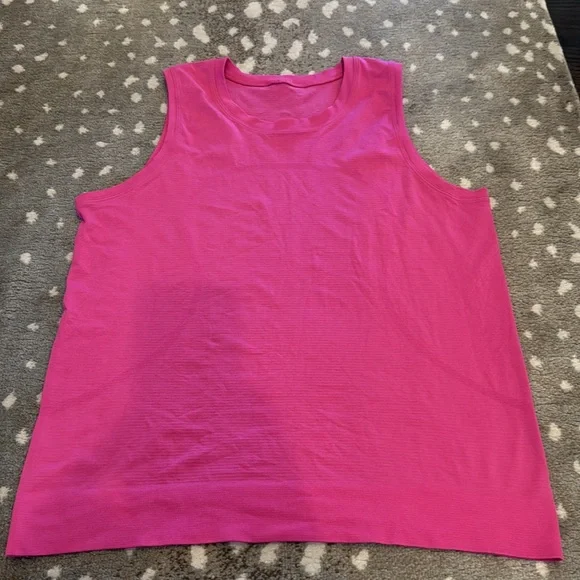 lululemon Swiftly Breathe Muscle Tank Top size 10 - Picture 2 of 5